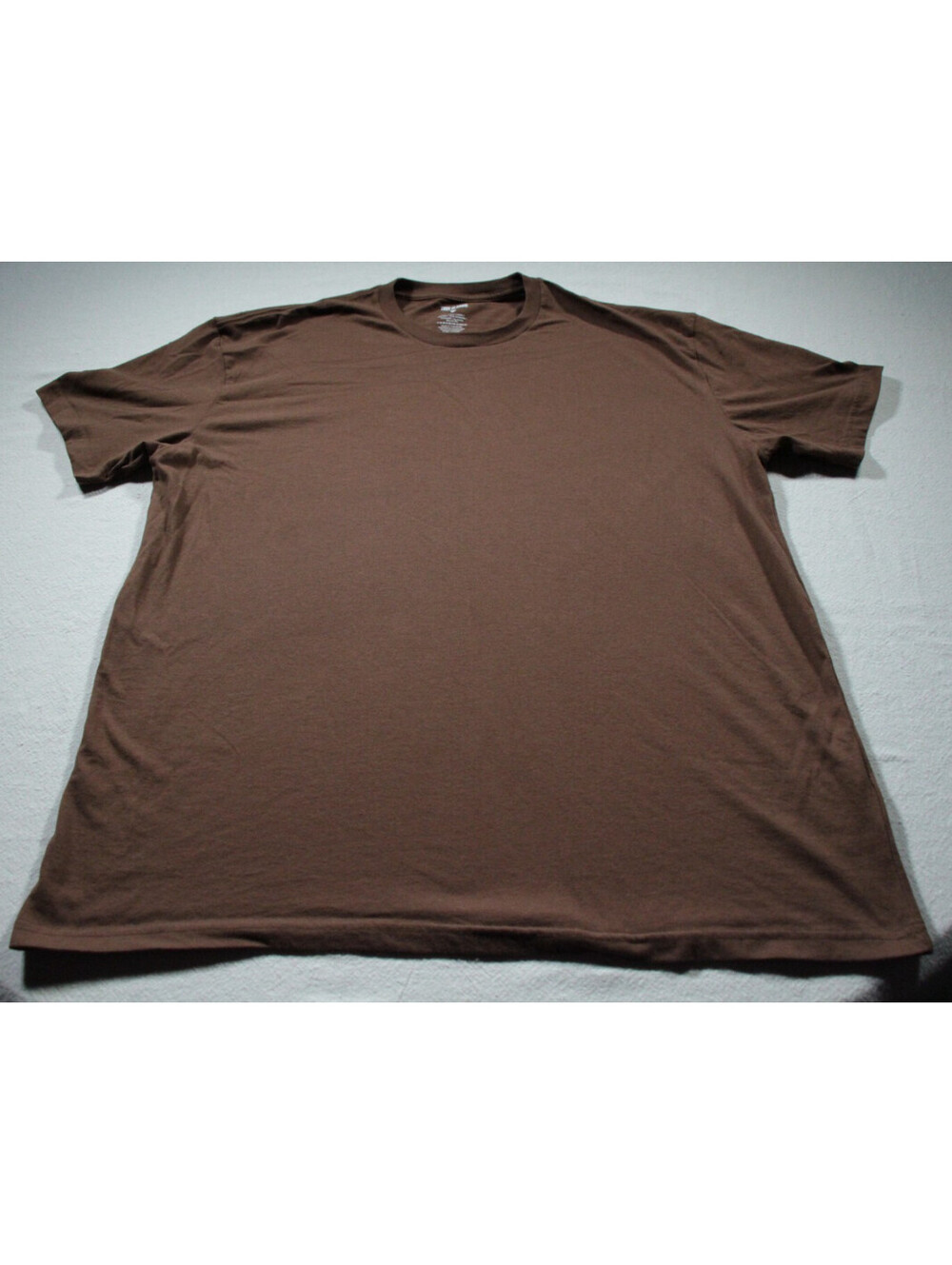 True Classic Short Sleeve Classic Crew T-Shirt Brown 2XL Men's Shirt XXL